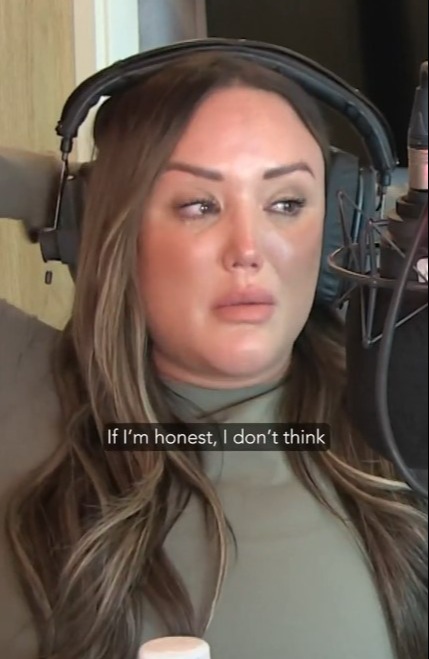 Teary-eyed Charlotte Crosby has revealed the real reason for her Geordie Shore exit