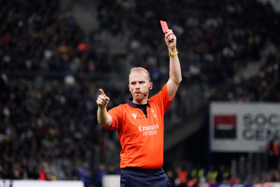 Wayne Barnes is one of the highest paid rugby referees