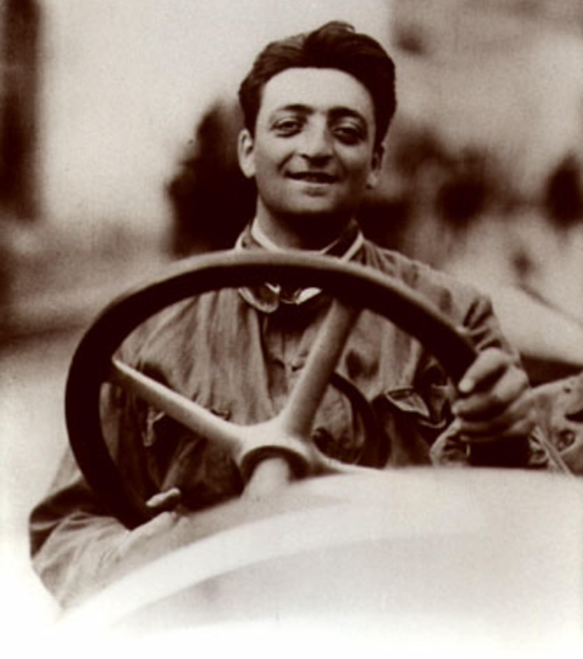 Enzo Ferrari's enduring love affair with motor racing began in his early days as a young driver