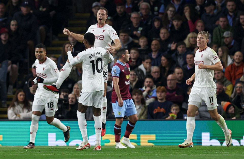 Manchester United ran out 1-0 winners against Burnley on Saturday