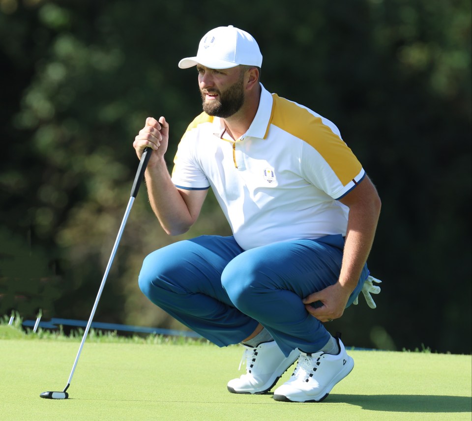 John Rahm leads Team Europe