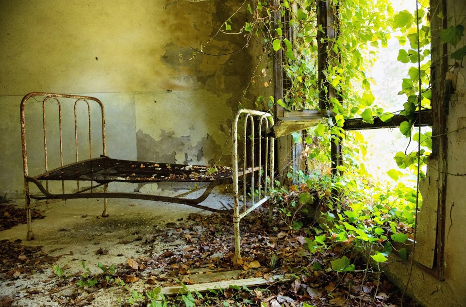 They found vast mass burial ground items such as old beds and baths in the mental asylum