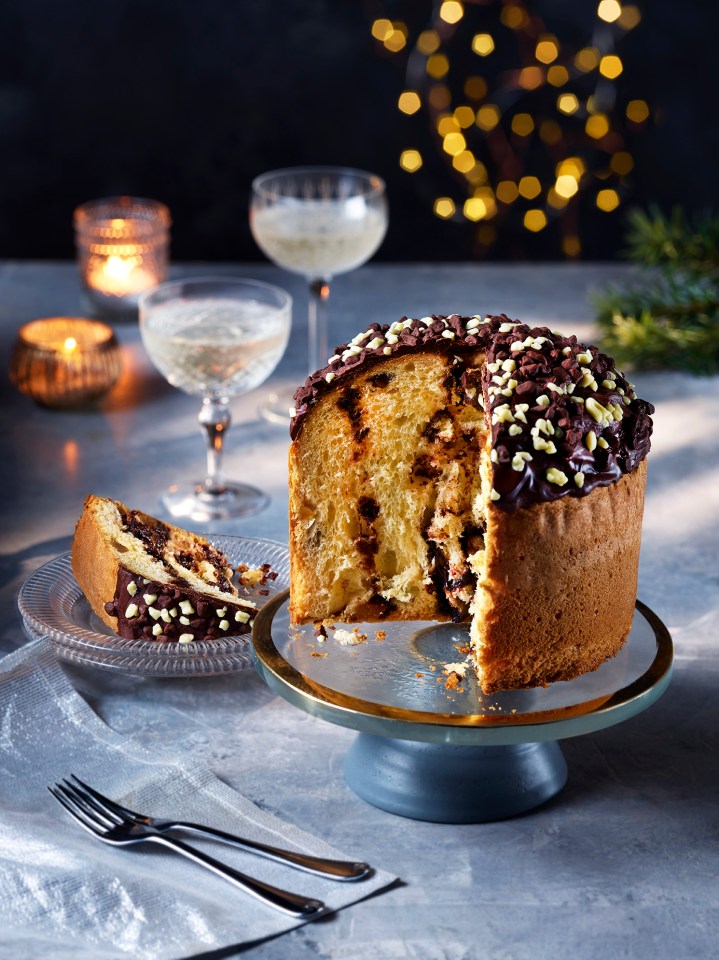 Chocolate fans will want to snap up this twist on a classic panettone