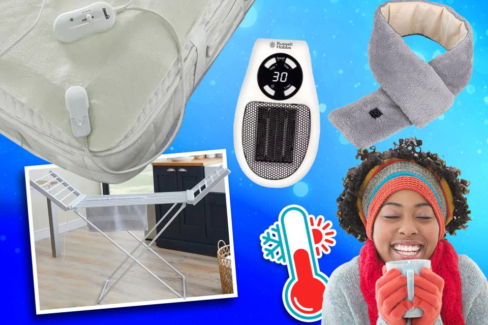 Here's six gadgets to keep you warm this winter without turning on the heating