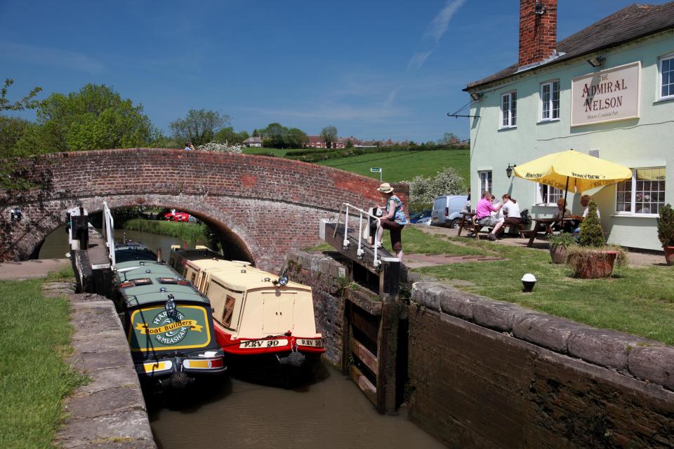 Well, that's the magic of travelling on Britain's vast canal and river network