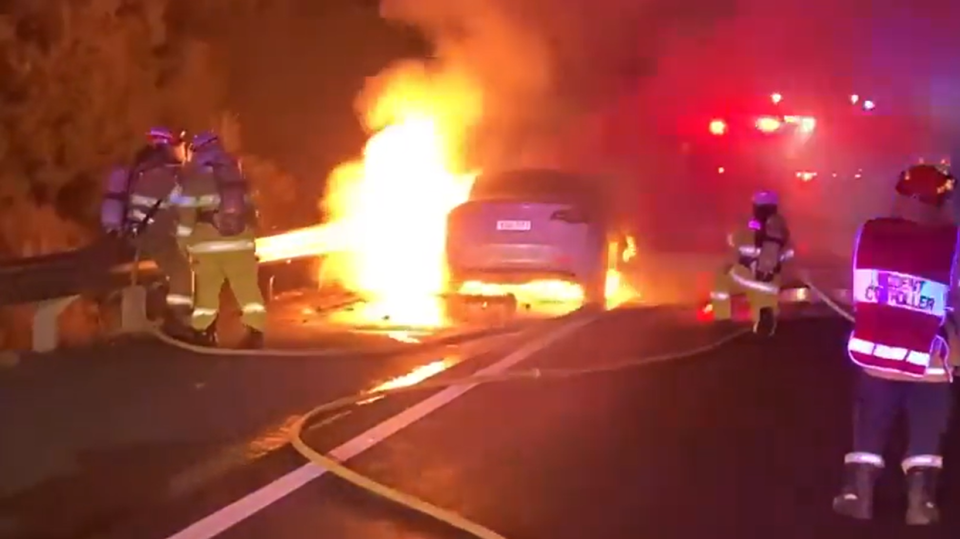 It comes just weeks after two horrifying EV car fires in Australia