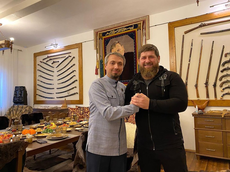 Elkhan Suleymanov, 49 (L), Chechen leader Ramzan Kadyrov's personal doctor and deputy prime minister, went missing amid claims he poisoned the warlord.