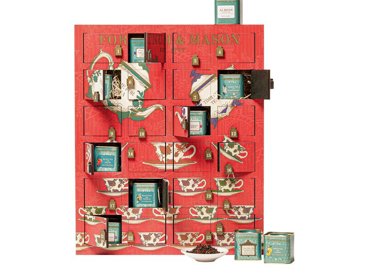 Fortnum’s Tea-Filled Wooden Advent Calendar