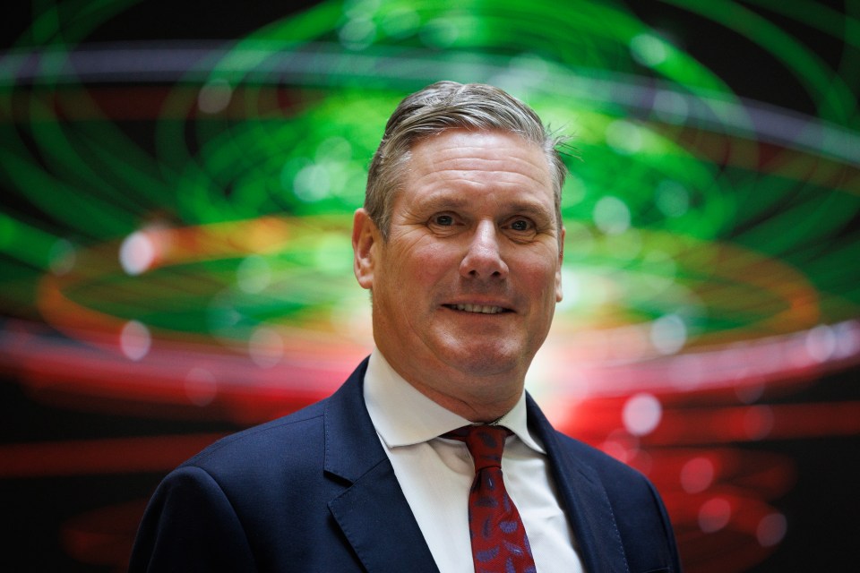 LONDON, ENGLAND - SEPTEMBER 22: Labour leader Keir Starmer arrives for a visit to the London Stock Exchange on September 22, 2023 in London, England. Labour leader Starmer and Shadow Chancellor Reeves pledged to introduce legislation to ensure that the Office for Budget Responsibility (OBR) has the power to independently publish its own impact assessment. The announcement comes in a bid to prevent a repeat of the economic turmoil caused by former Prime Minister Liz Truss's mini-budget one year ago. (Photo by Dan Kitwood/Getty Images)