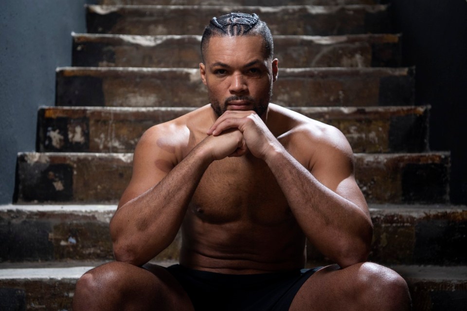 LONDON, ENGLAND - APRIL 12: Joe Joyce poses for a portrait at Bronx Boxing Gym on April 12, 2023 in London, England. (Photo by Justin Setterfield/Getty Images)