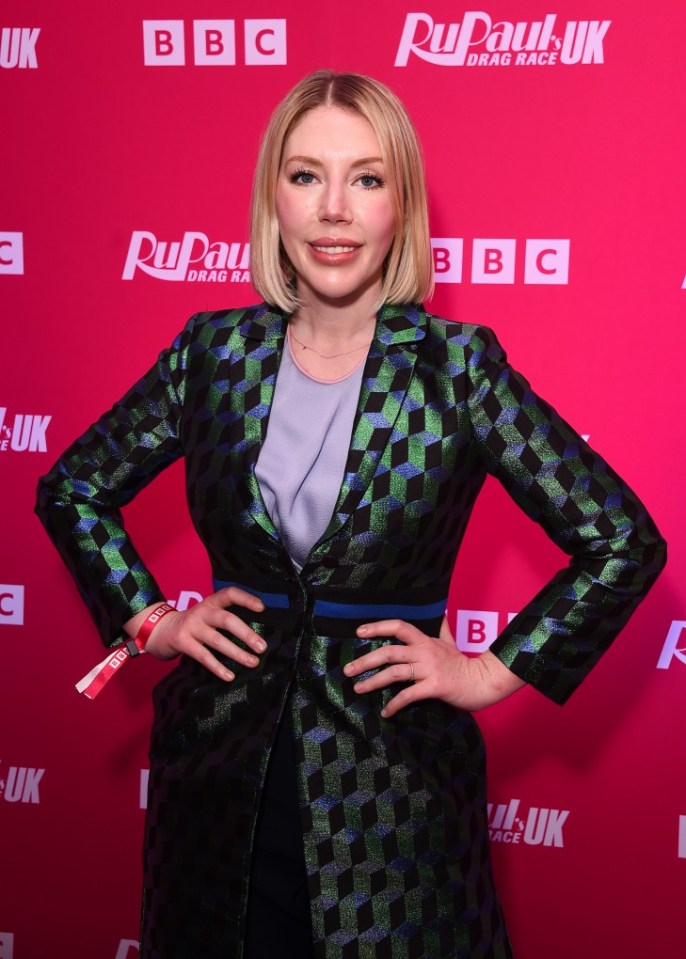 Katherine Ryan has teased 'juicy gossip' as she updated fans on her latest TV project