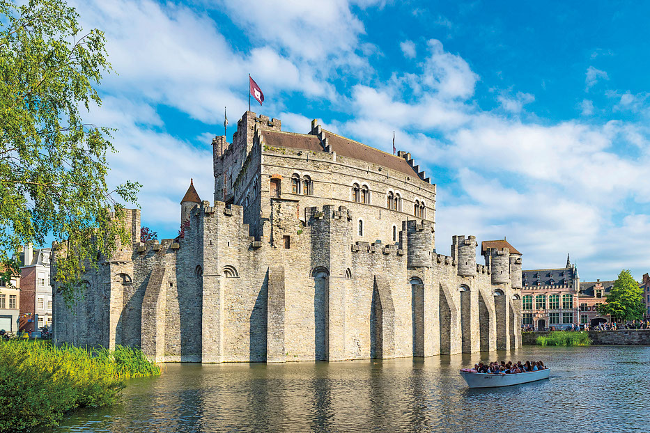 Ghent's Castle Gravensteen, also known as the Castle of the Counts, has a highly amusing audio guide - with tales of grisly torture