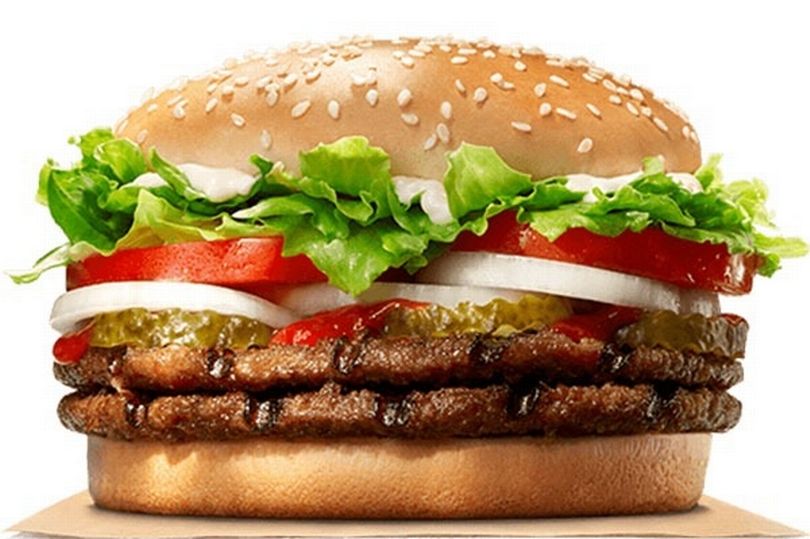 At Burger King choose a Whopper