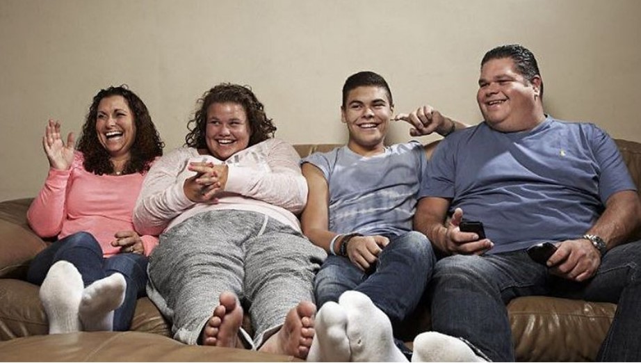 Amy found fame on Gogglebox with her family in 2013