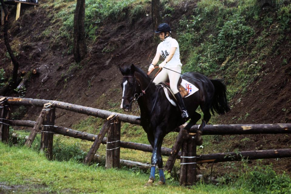 Princess Anne could not remember anything after falling off her horse at the 1976 Olympic Games in Montreal, Canada