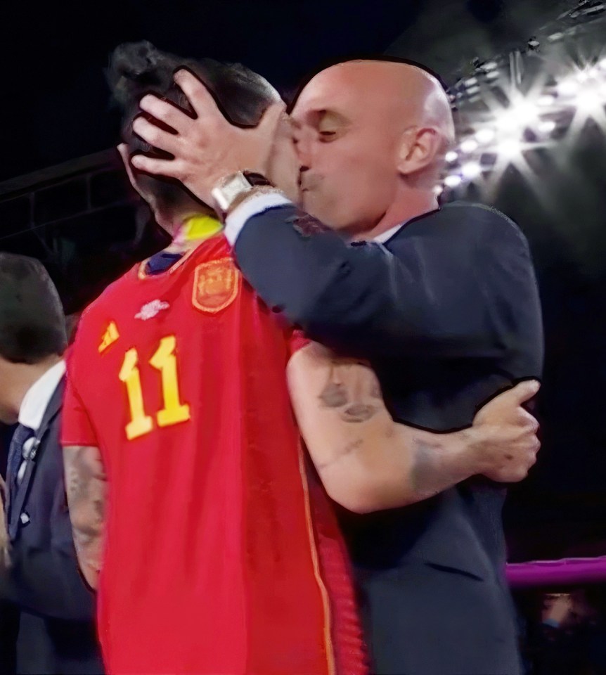 Luis Rubiales eventually resigned as Spanish FA president following the controversial kiss