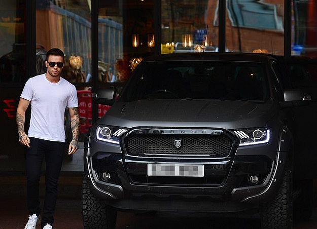 Liam was driving a black Ford Ranger at the time of the incident in February