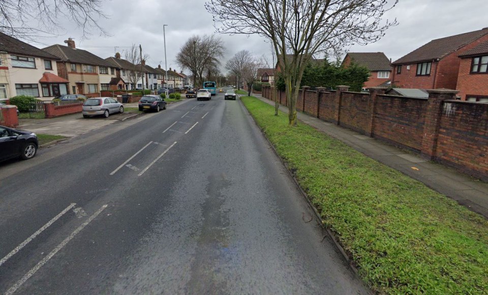 The scene of the attack in Netherton