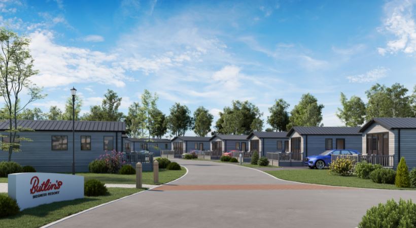 There will be 128 lodges across the new Maple Walk Village