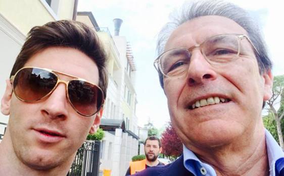 Messi paid Dr Giuliano Poser a visit in 2013