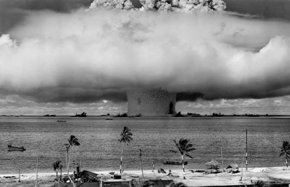 The US performed frequent nuclear testing on the Marshall Islands