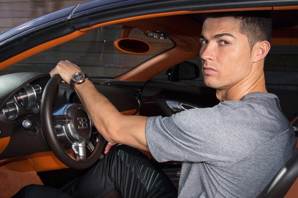 Cristiano Ronaldo boasts a car collection worth £19million