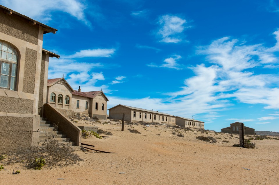 The first diamond was found when a worker was cleaning the train tracks in the Namibian desert