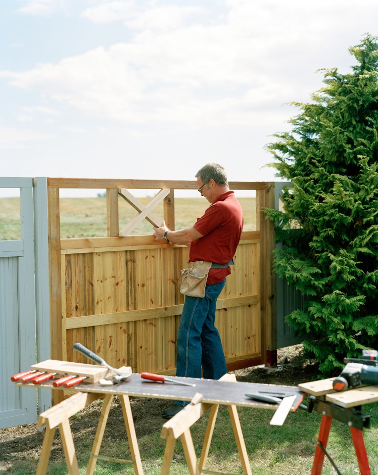 Most fences have to be under two metres tall