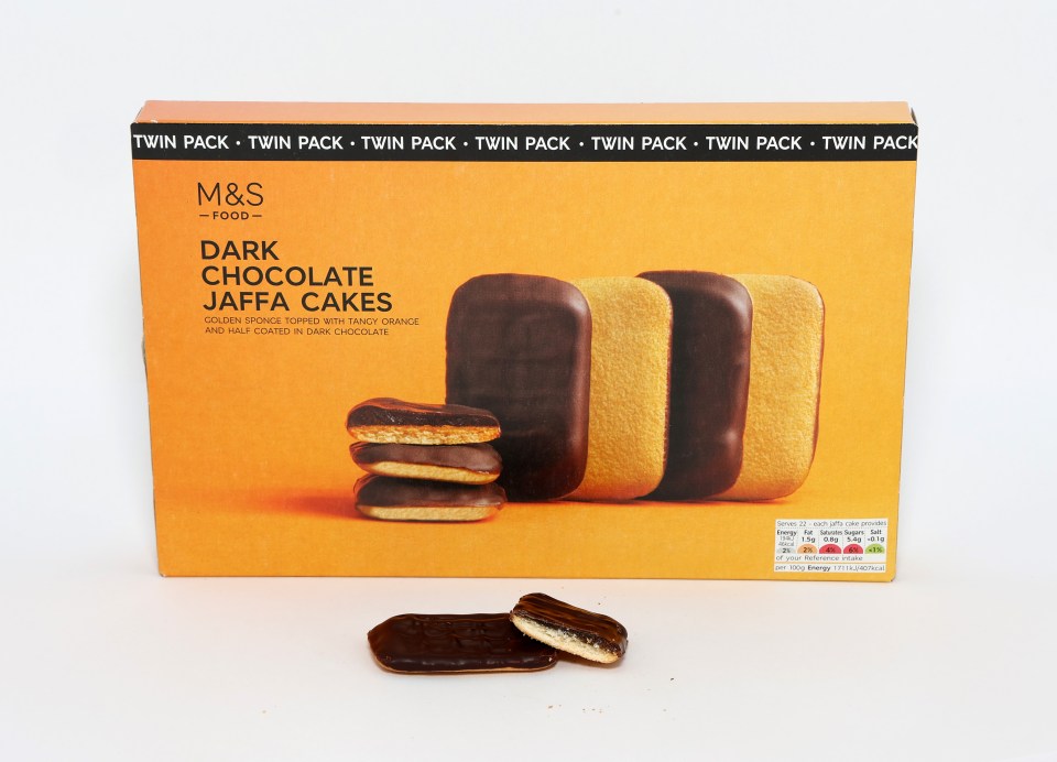 The M&S version of Jaffa Cakes was tangy and zesty - but we had to knock a point off value for money