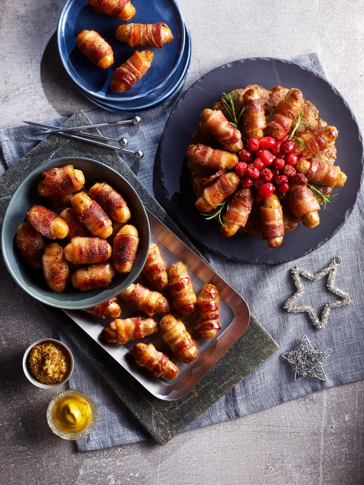 The truffle and parmesan pigs in blankets are bound to be a favourite