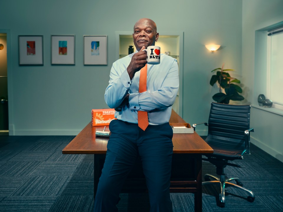 and now Samuel L Jackson has been hired to promote Warburtons bread