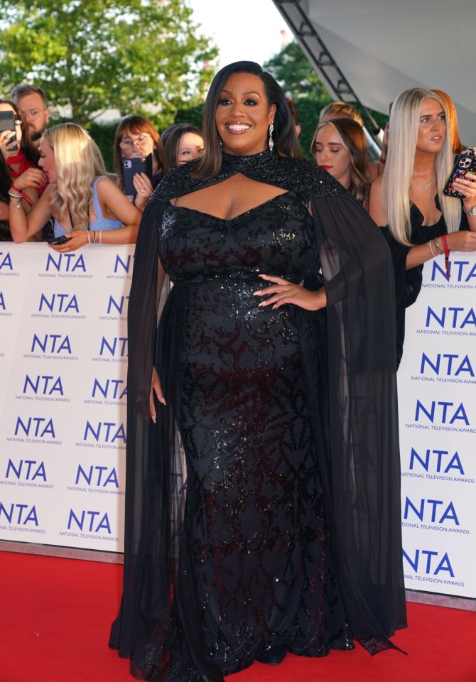 Alison looked sensational as she represented This Morning at the NTAs