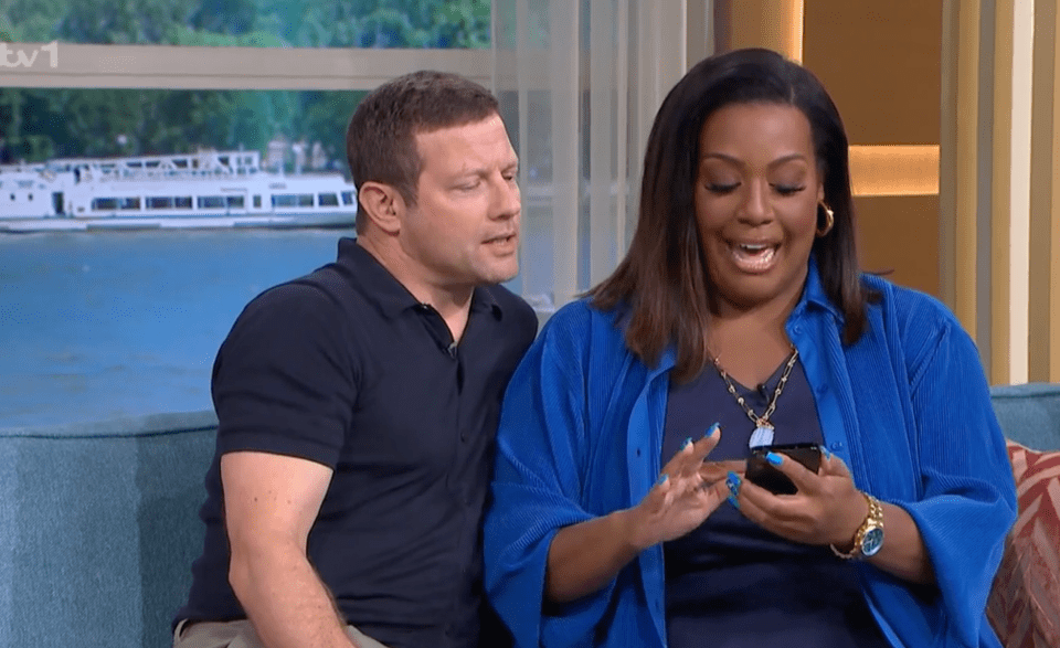 Alison Hammond threw This Morning into chaos as she whipped out her phone live on air