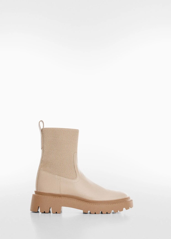 Mango Track Platform Boot