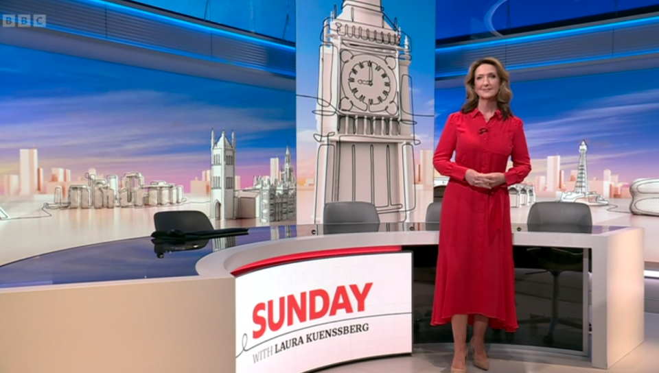 Victoria Derbyshire has taken over hosting duties for the last three weeks