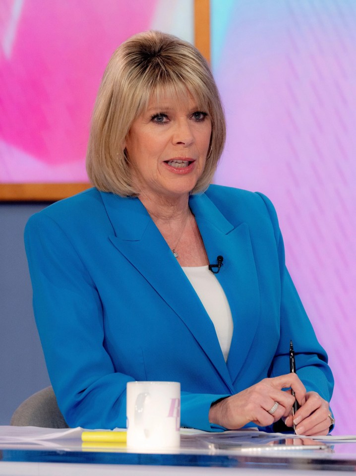 Ruth Langsford has been off work after falling sick with a chest infection