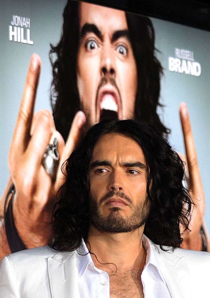 Russell Brand bragged about snogging Meghan Markle