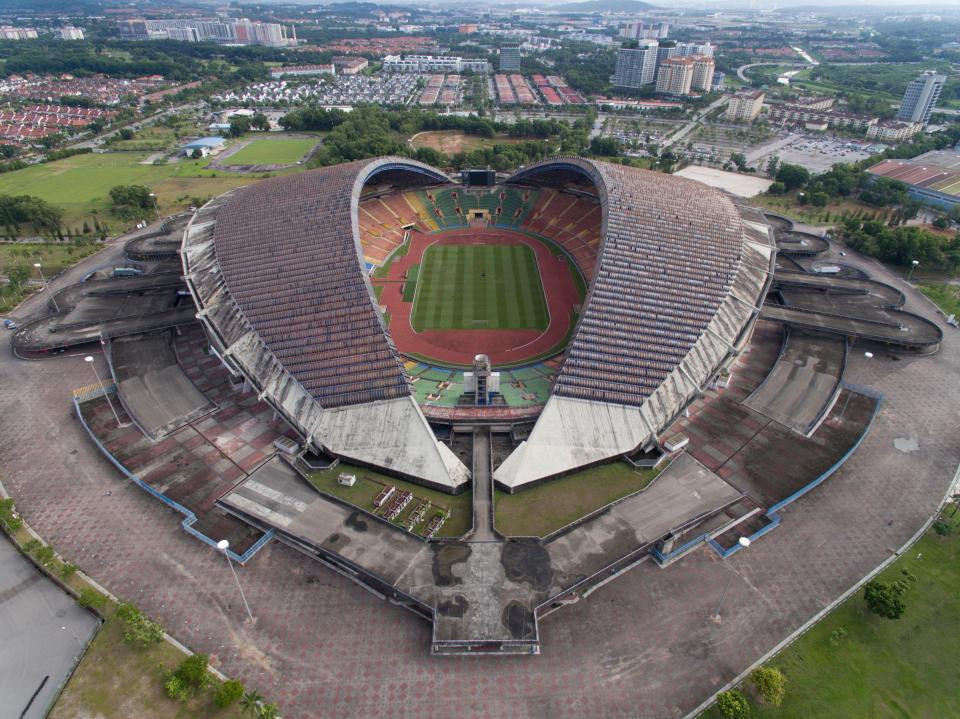 The Shah Alam Stadium is slowly crumbling after years of neglect