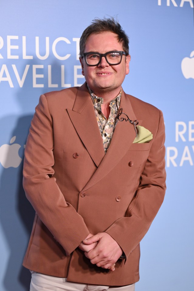 Comedian Alan Carr made a cheeky dig at Phillip Schofield during his latest live show