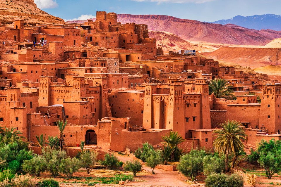 Ouarzazate has hot weather and is great for film buffs