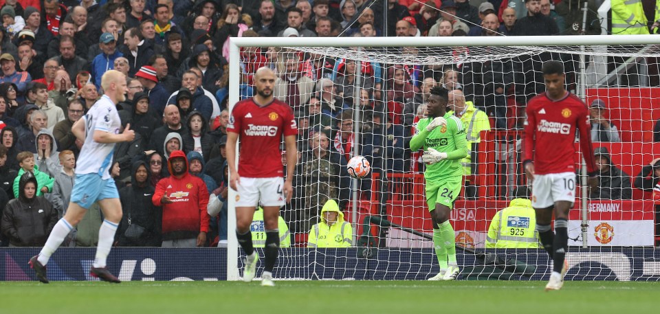 It was a frustrating afternoon for Manchester United