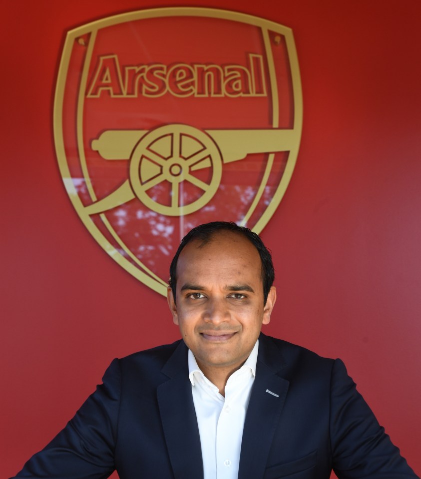 Vinai Venkatesham is set to leave Arsenal