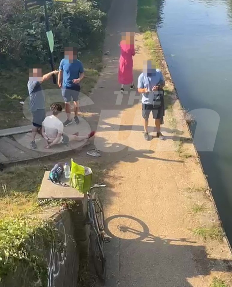 Daniel Khalife was arrested by police beside London's Grand Union Canal