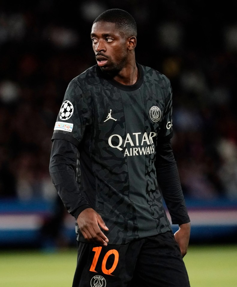 PSG are reportedly considering cutting their losses with Ousmane Dembele