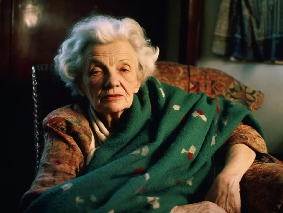 This iconic glamour queen is pictured here at 98