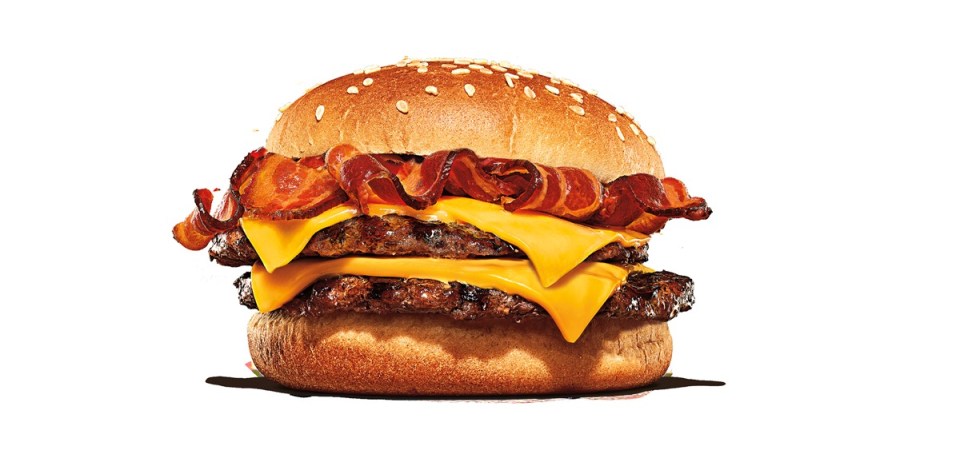 Avoid the Burger King Bacon Double Cheeseburger