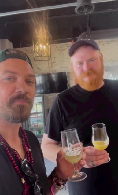 Hanson launched their own craft beer company