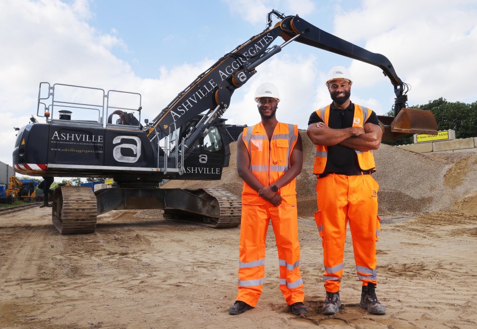 To prepare for the day, Kevin visited Daniel's huge depot, Ashville Aggregates in West Drayton