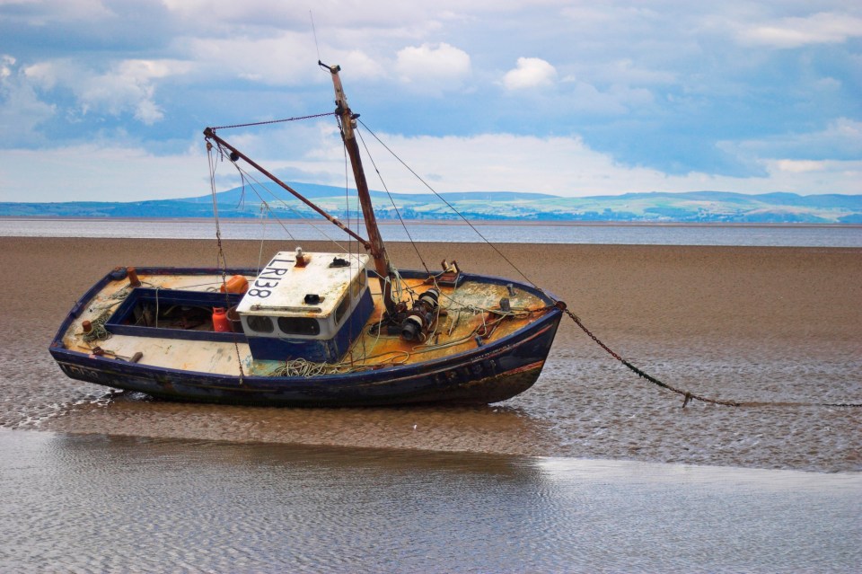 The beach has been described as "full of character" by tourists