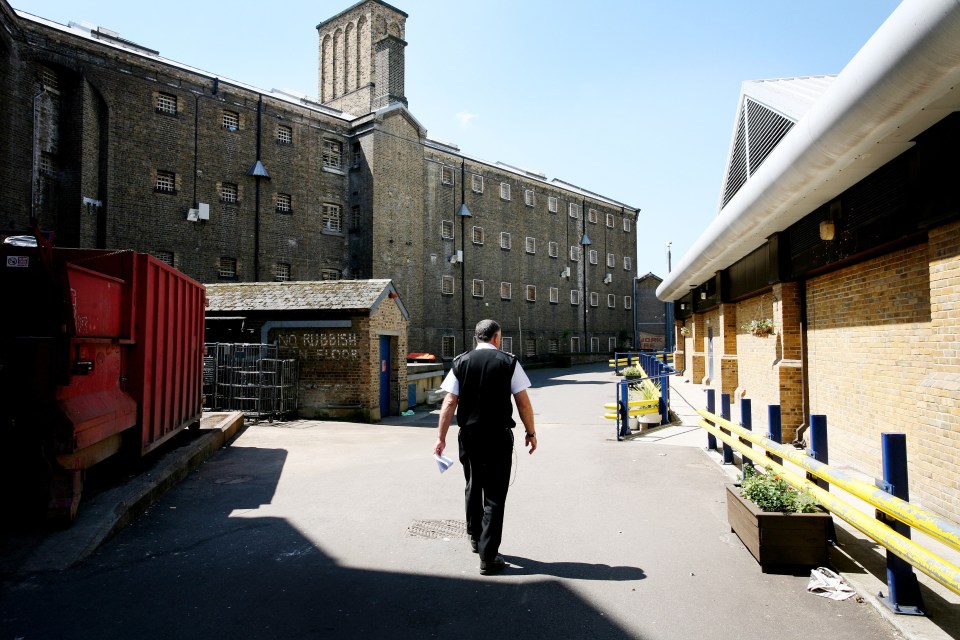 An inside view of Wandsworth Prison before Khalife's escape